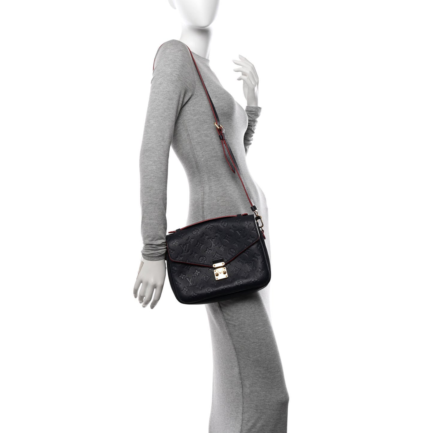 Empreinte Pochette Metis Marine Rouge