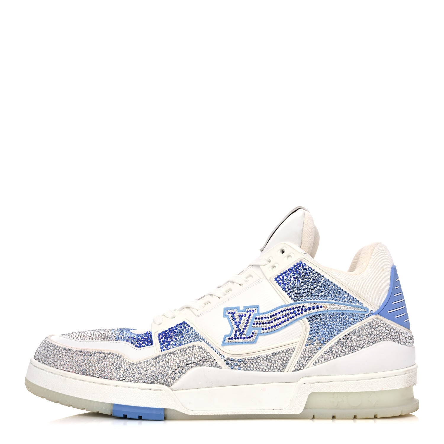 Louis Vuitton カジュアルスニーカー ホワイト/ライトブルー 楽天市場】LOUIS VUITTON スニーカー（カラーブルー）（メンズ靴｜靴