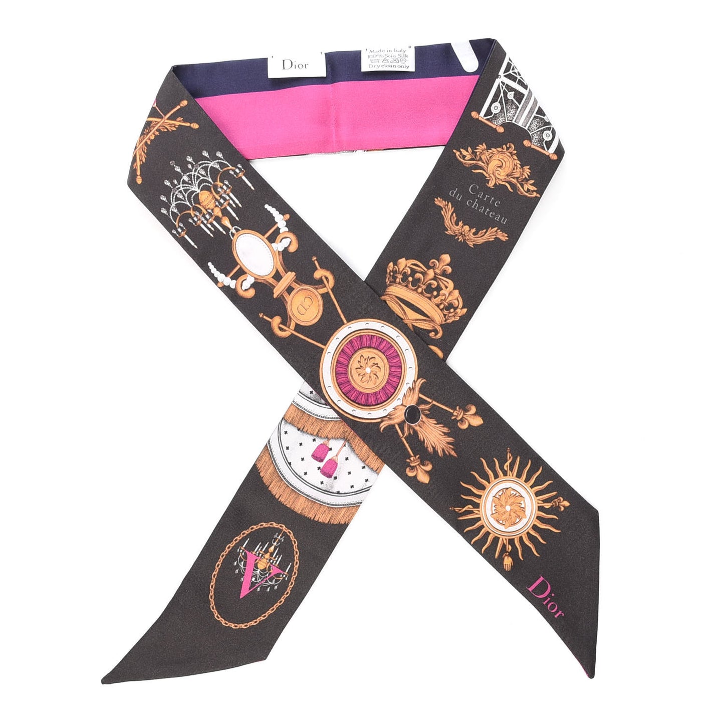 Silk ABCDior V Mitzah Scarf