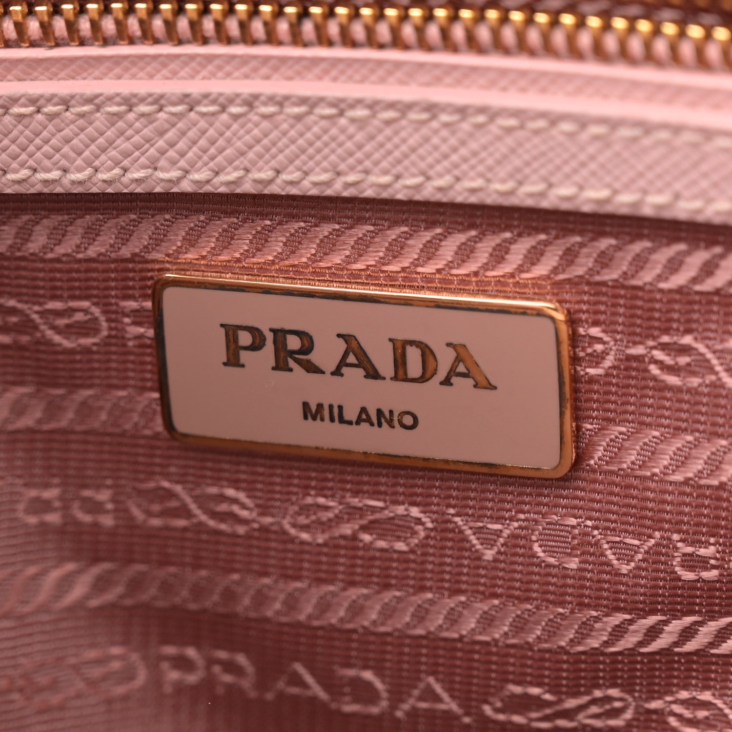 Prada Saffiano Mini Galleria Double Zip Tote Orchidea 7 of 19
