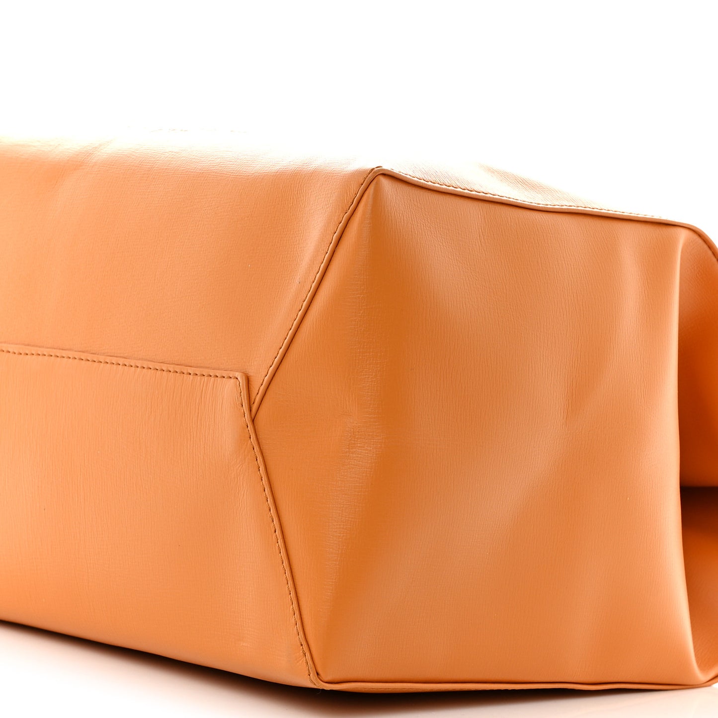 LOUIS VUITTON Calfskin Sandwich Bag Safran