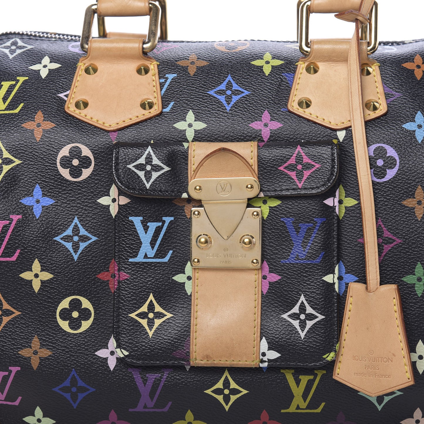 Monogram Multicolor Speedy 30 Black
