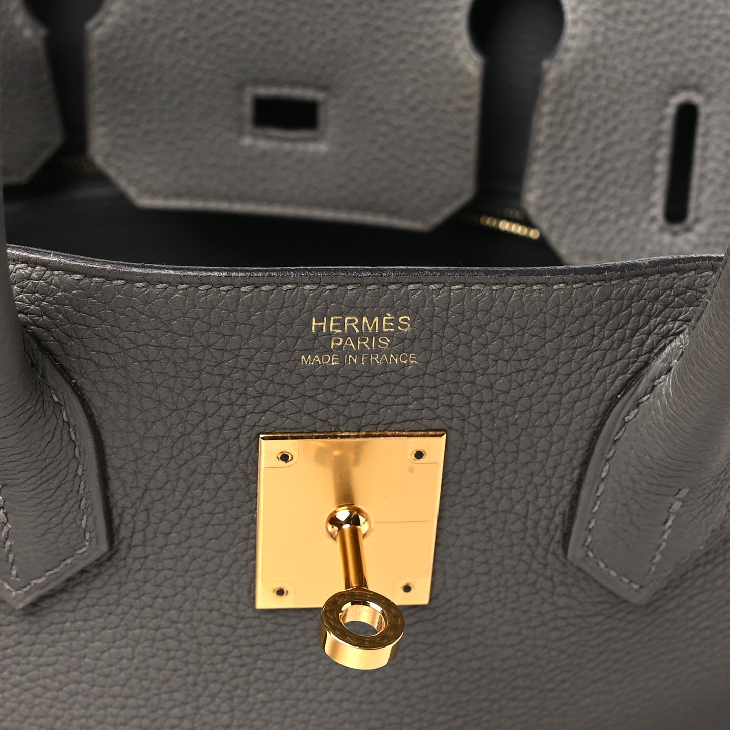 Togo BIRKIN 30 Gris Meyer