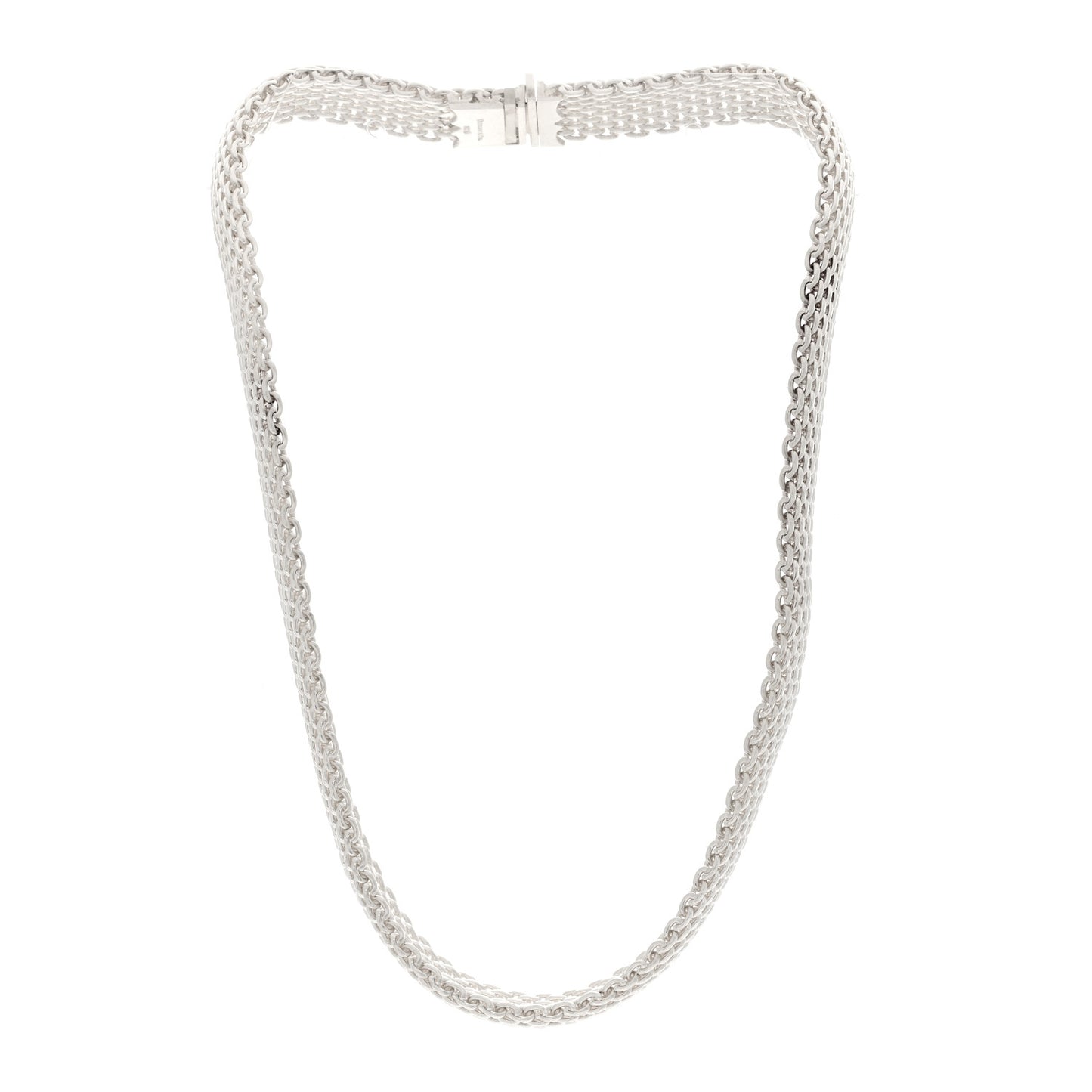 Sterling Silver Somerset Mesh Necklace