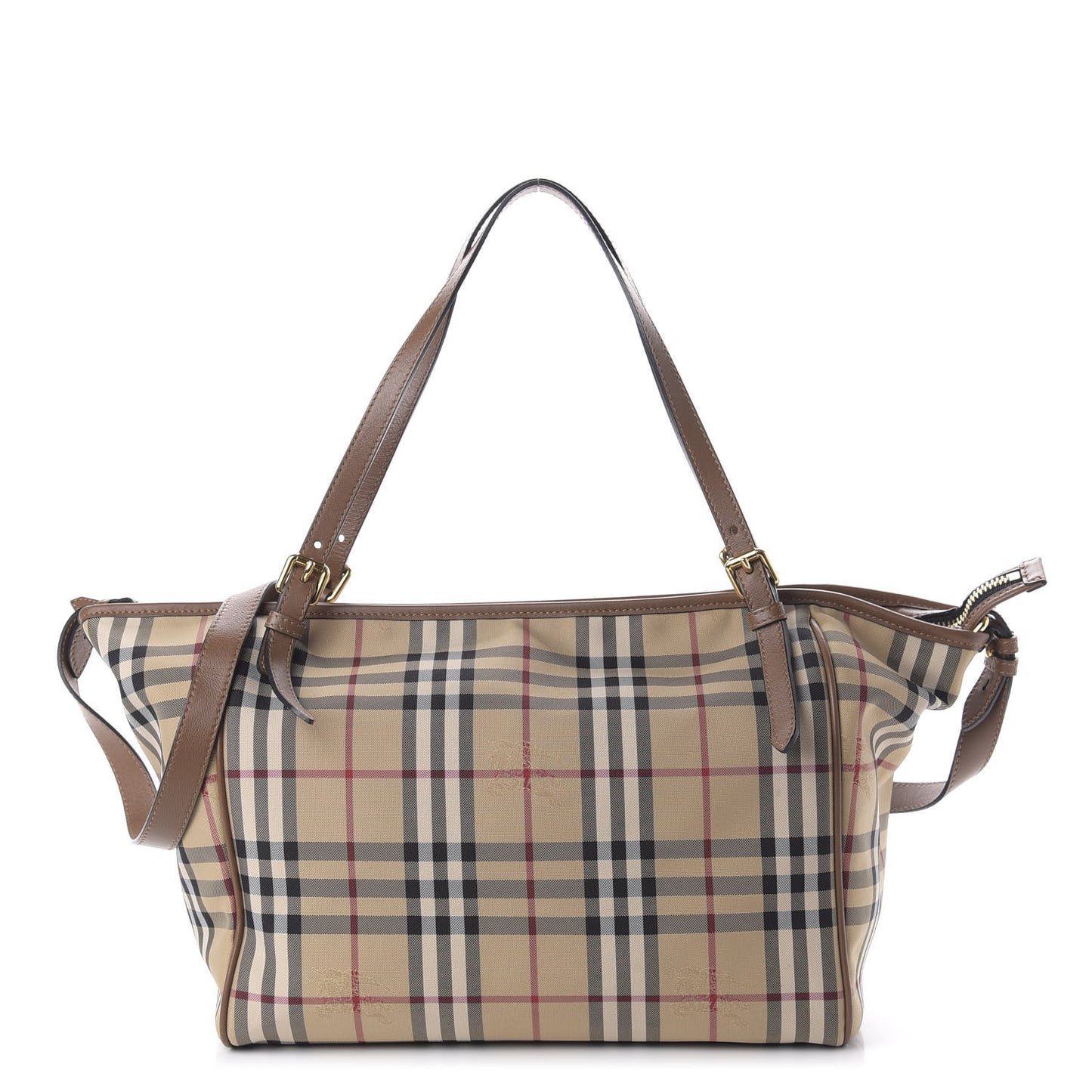 Horseferry Check Diaper Bag Tote Tan
