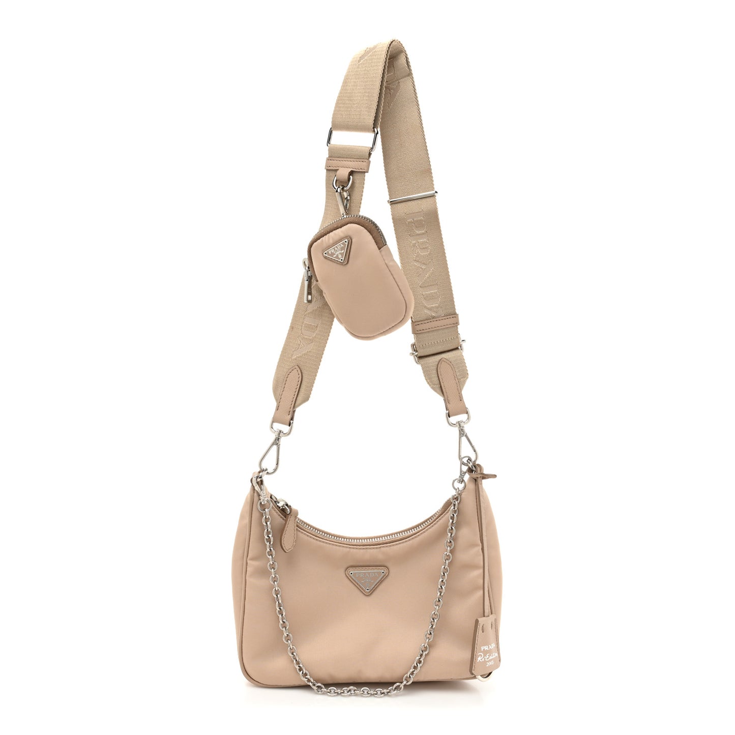 Nylon Re-Edition 2005 Shoulder Bag Cammeo