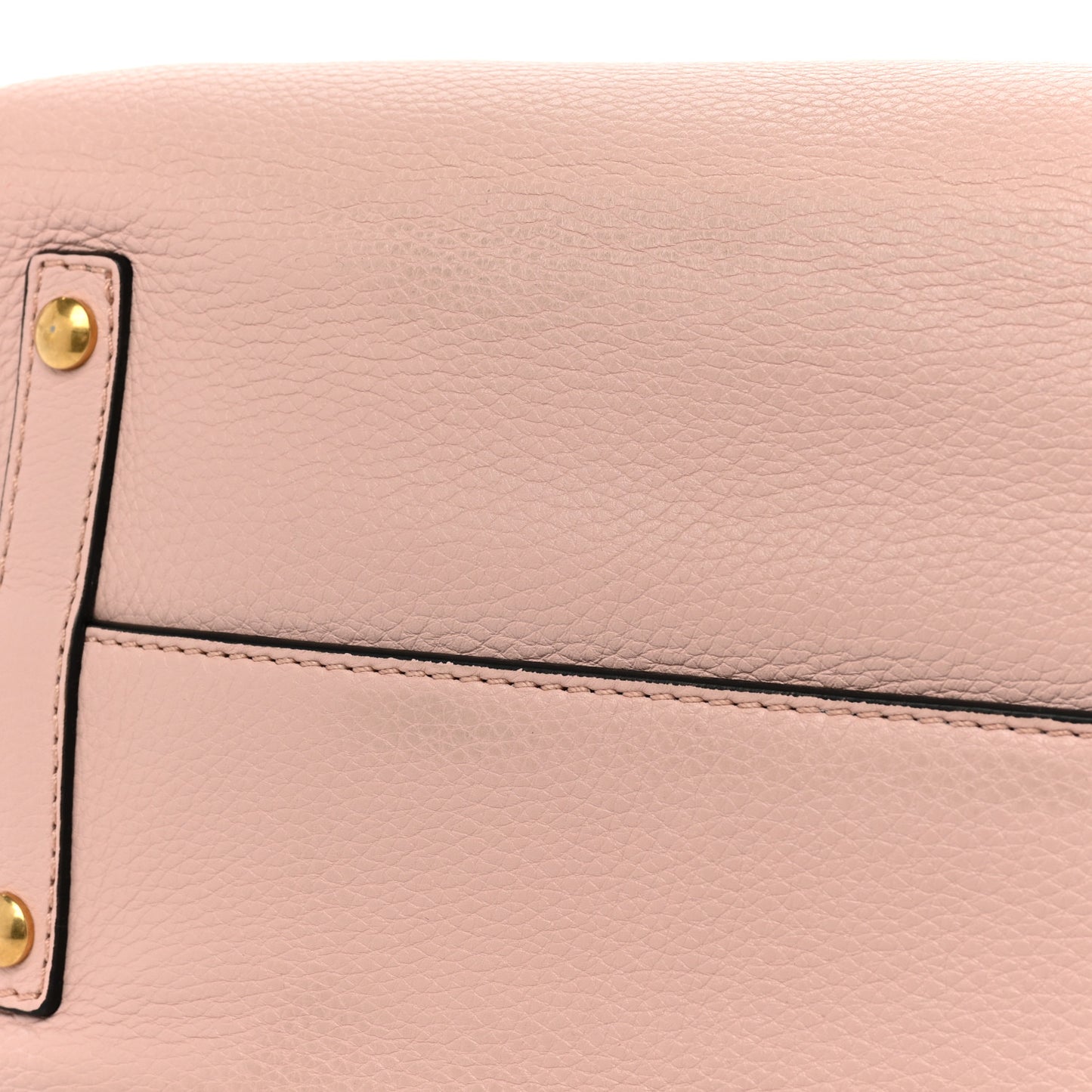 Marais Calfskin Medium Belt Bag Pale Ash Rose