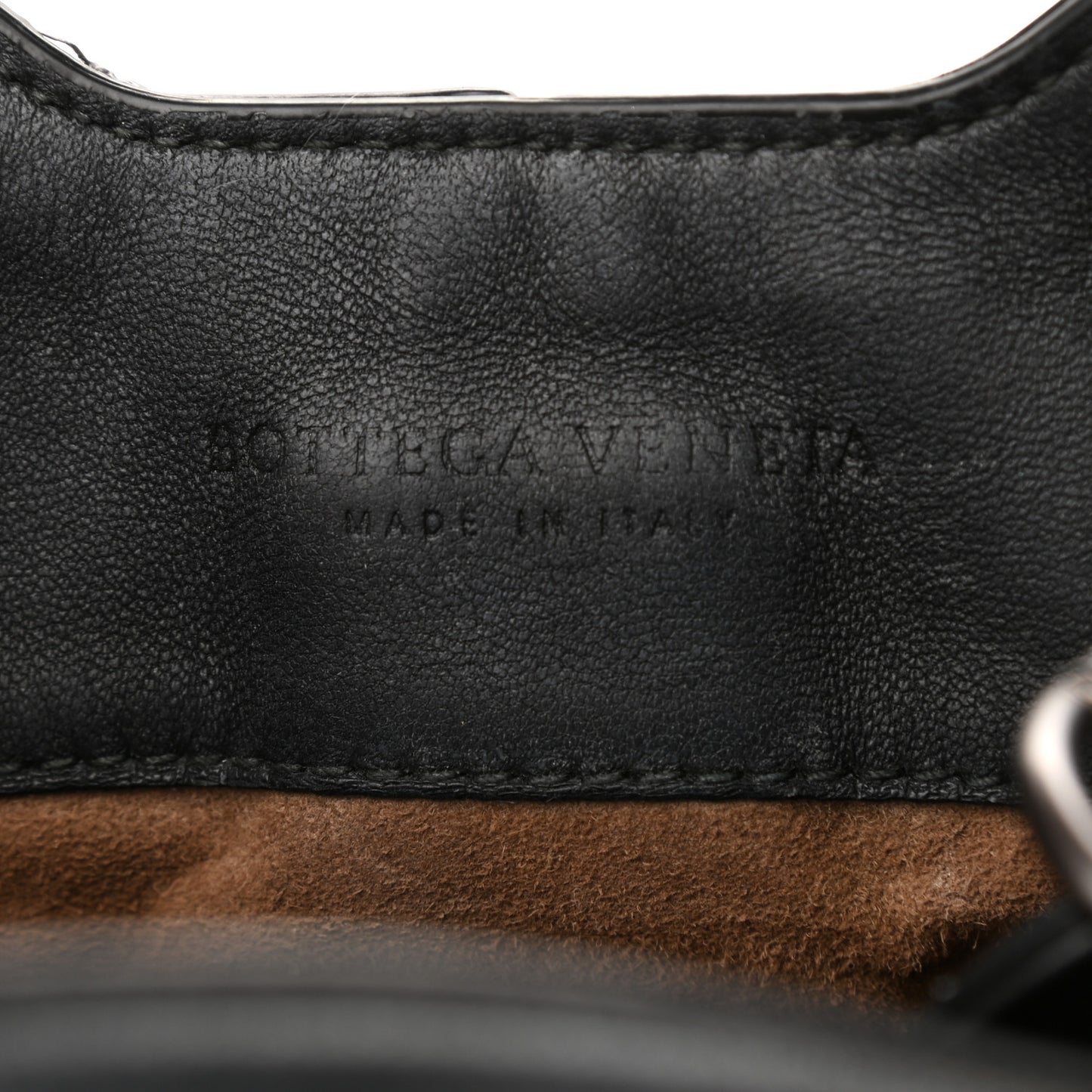 Nappa Intrecciato Tote Black