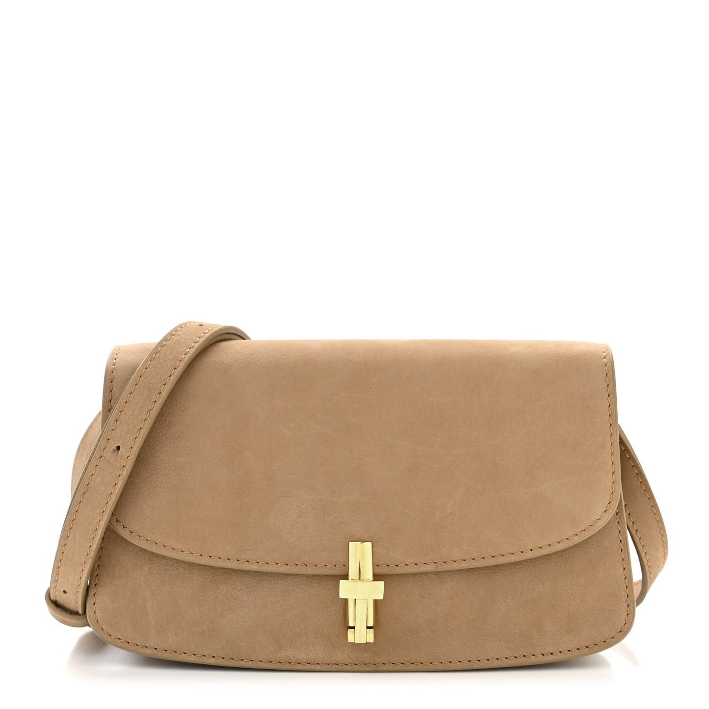 Nubuck E/W Sofia Crossbody Tundra
