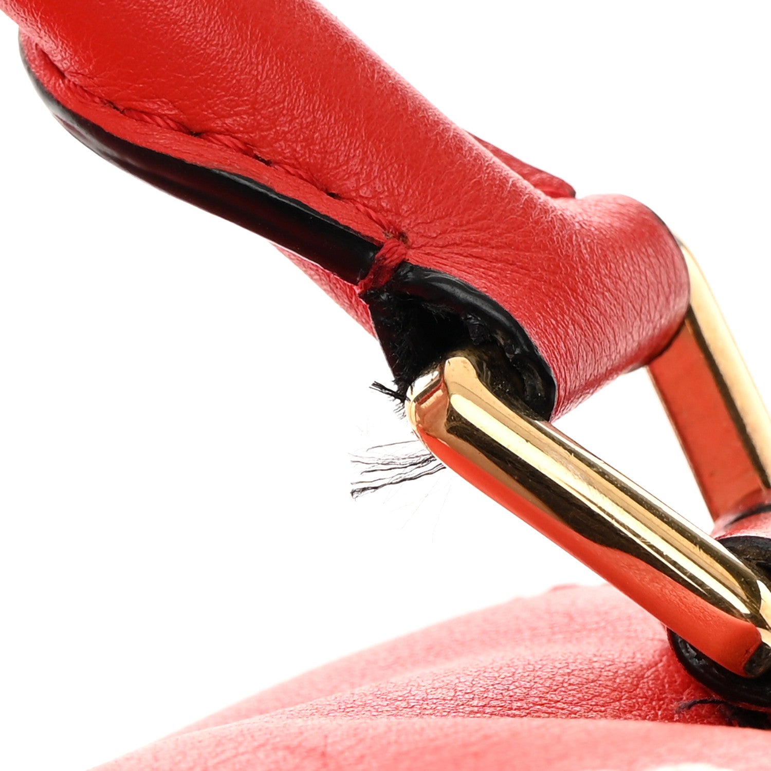 Loewe Calfskin Small Puzzle Bag Scarlet 16 of 17