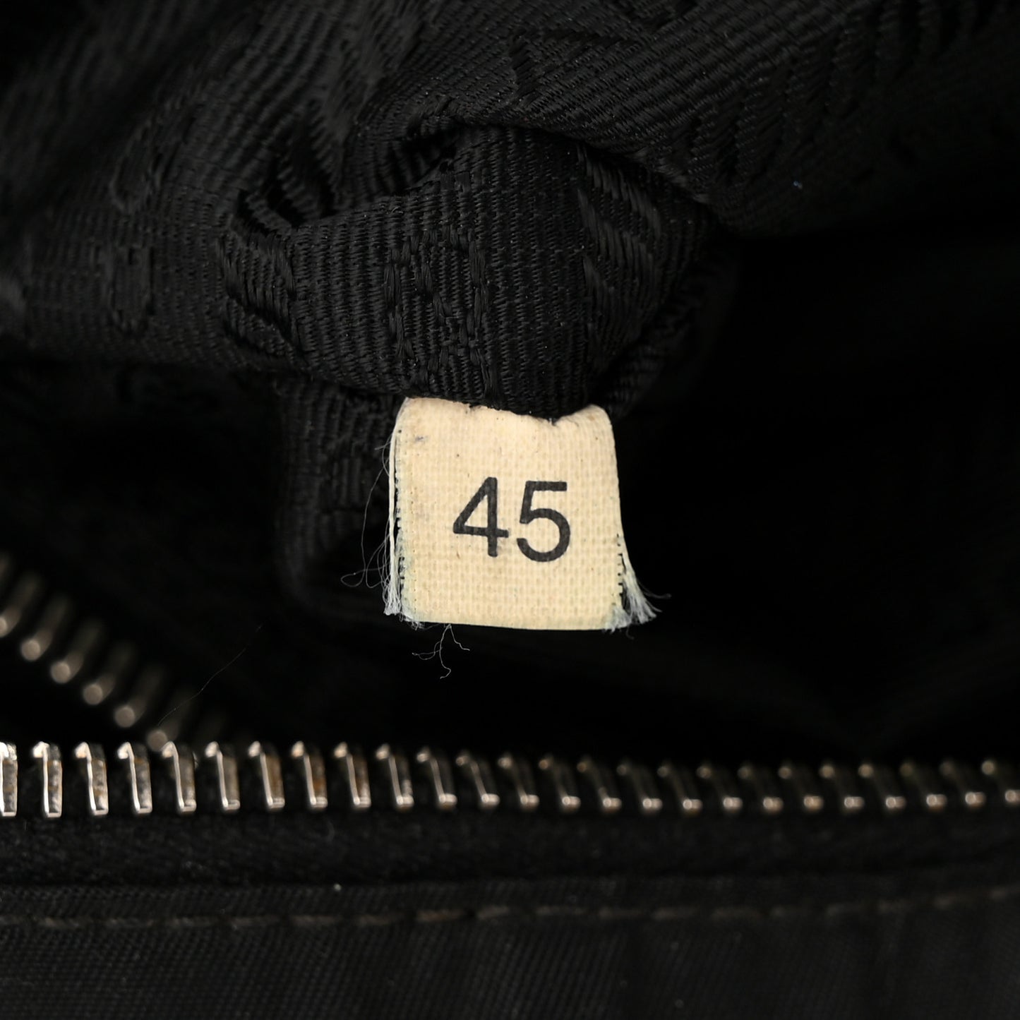 Tessuto Nylon Shoulder Bag Black