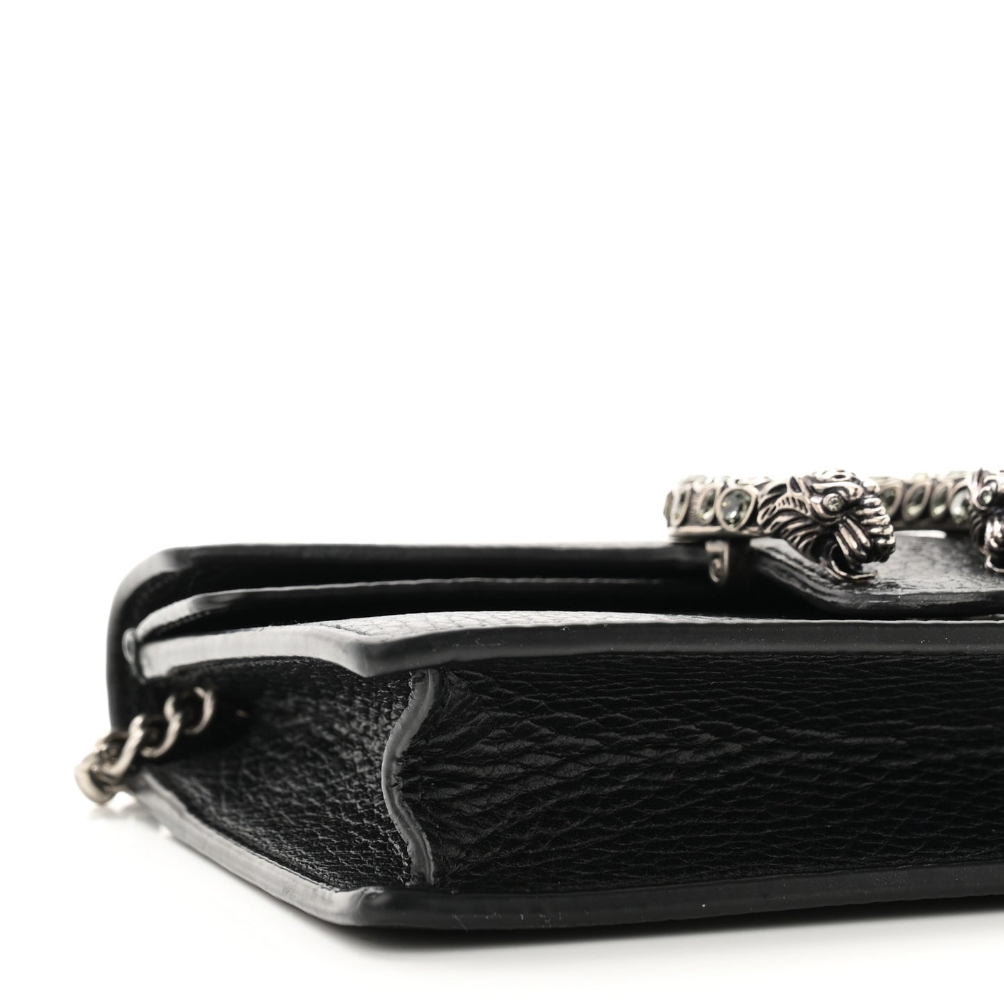 Calfskin Super Mini Dionysus Shoulder Bag Black