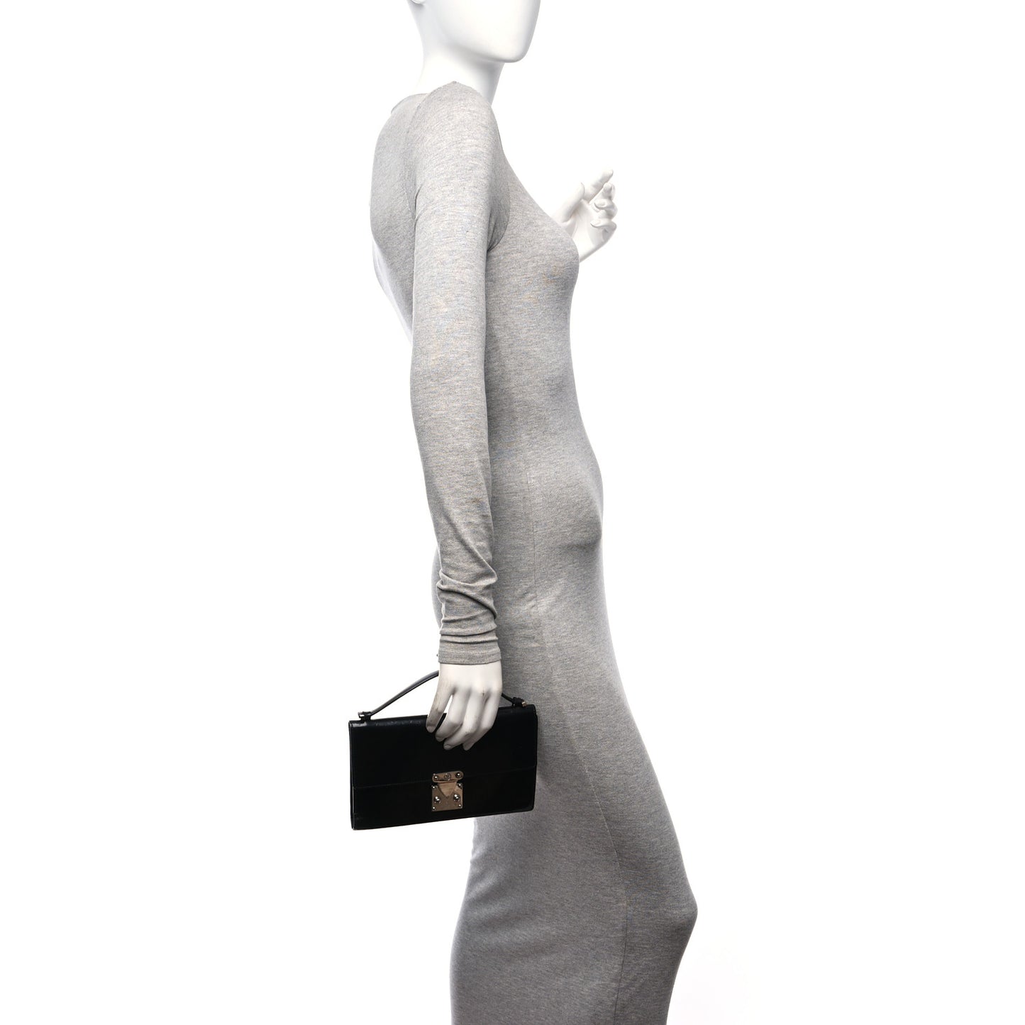 Monogram Glace Anouchka Pochette MM Black
