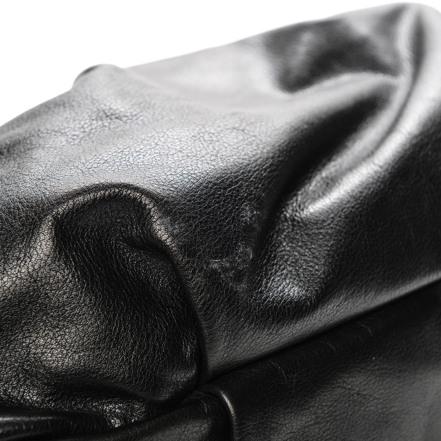Deerskin Shoulder Bag Black