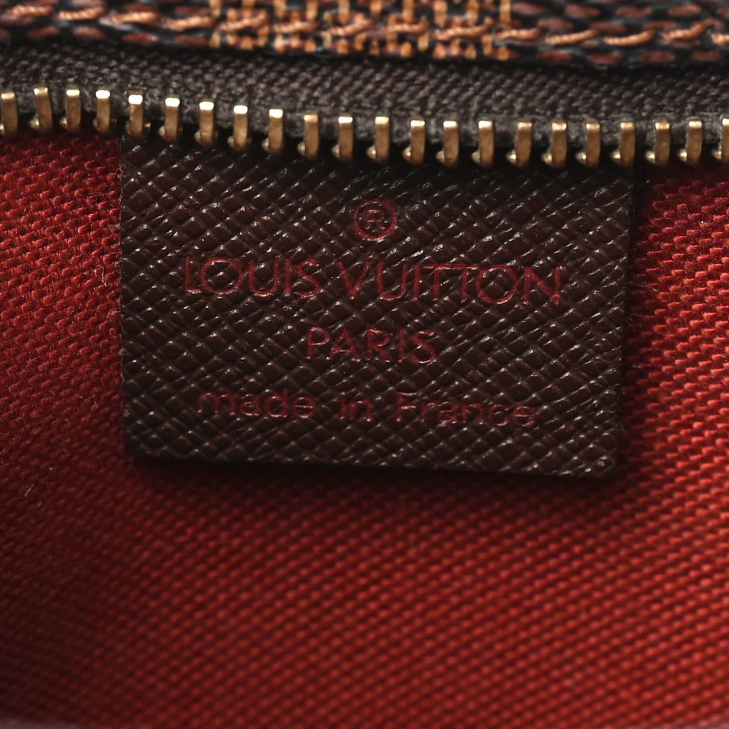Damier Ebene Trousse Make Up Bag Pochette