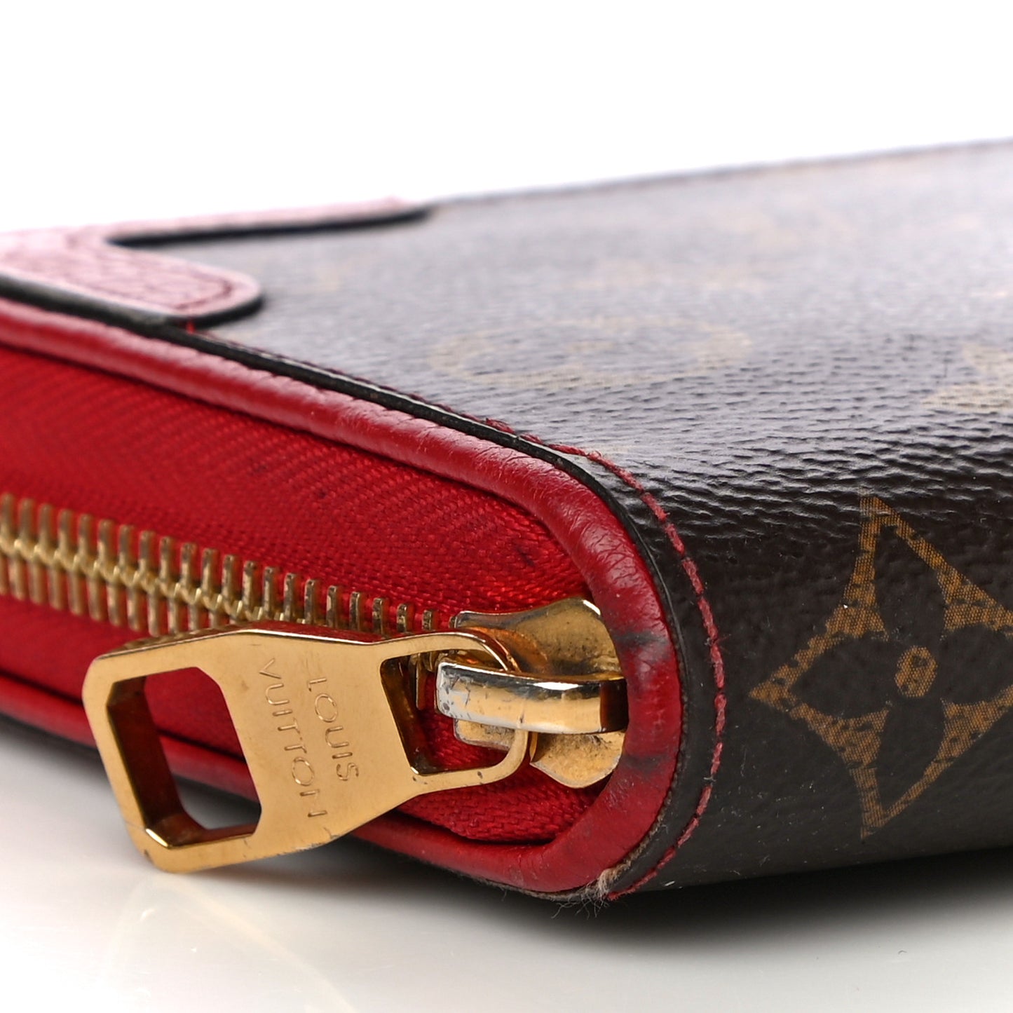 Monogram Retiro Zippy Wallet Cherry
