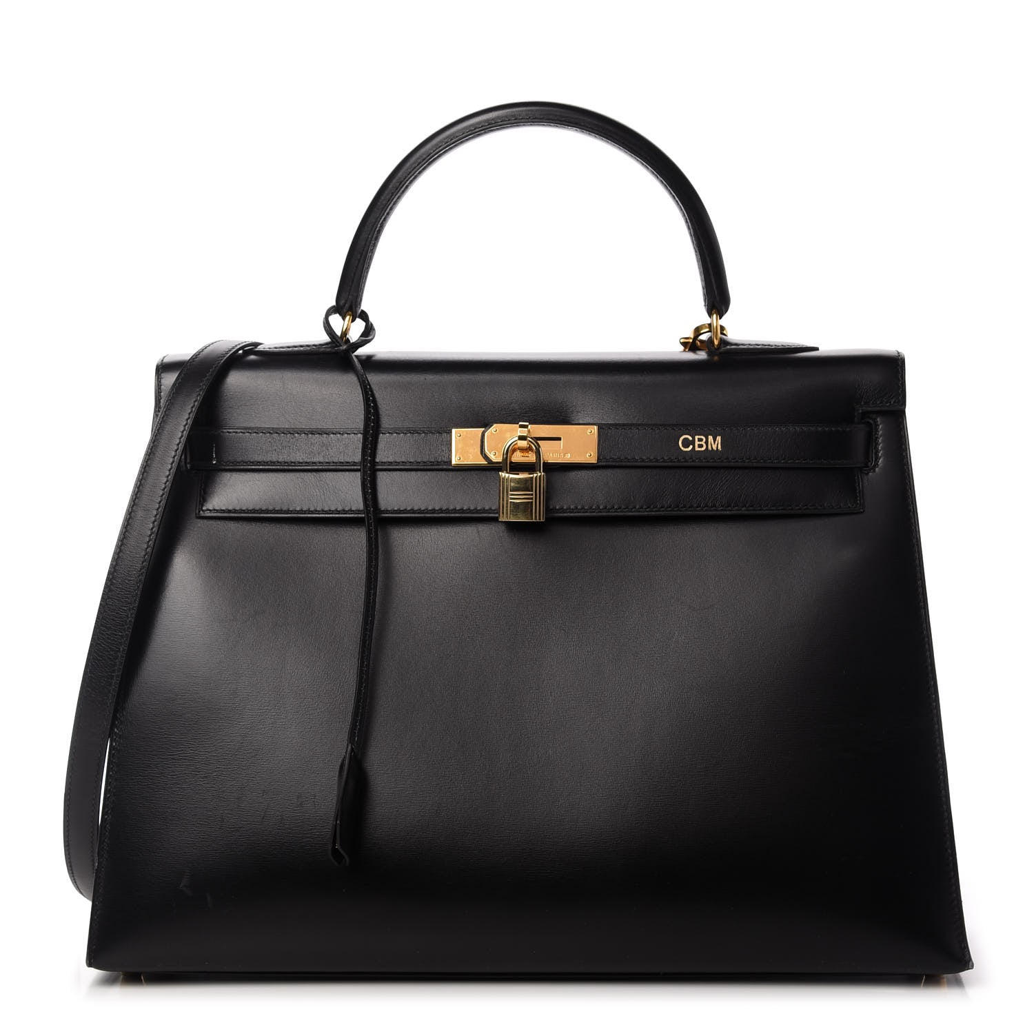 Hermes Box Kelly Sellier 35 Black 1 of 11