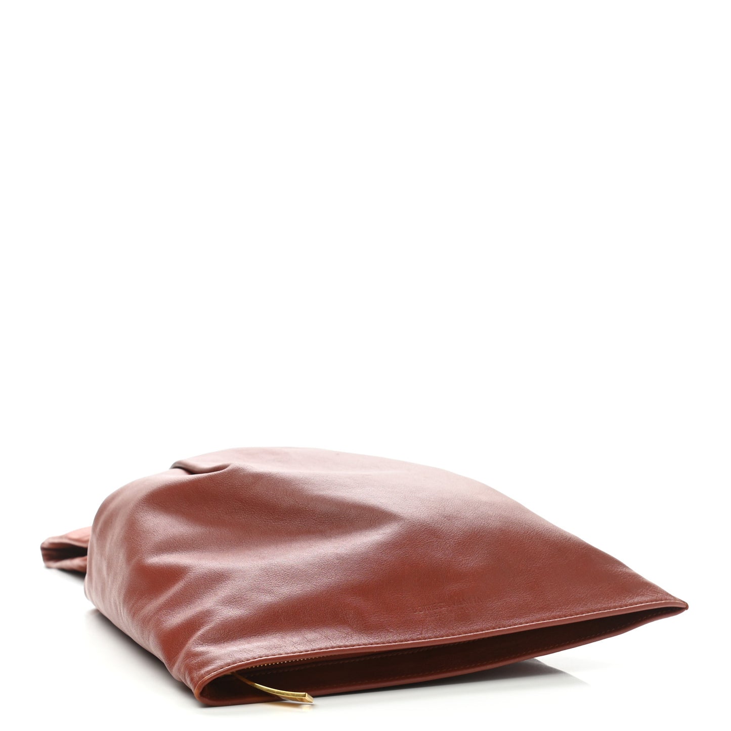 Supple Calfskin BV Twist Rust