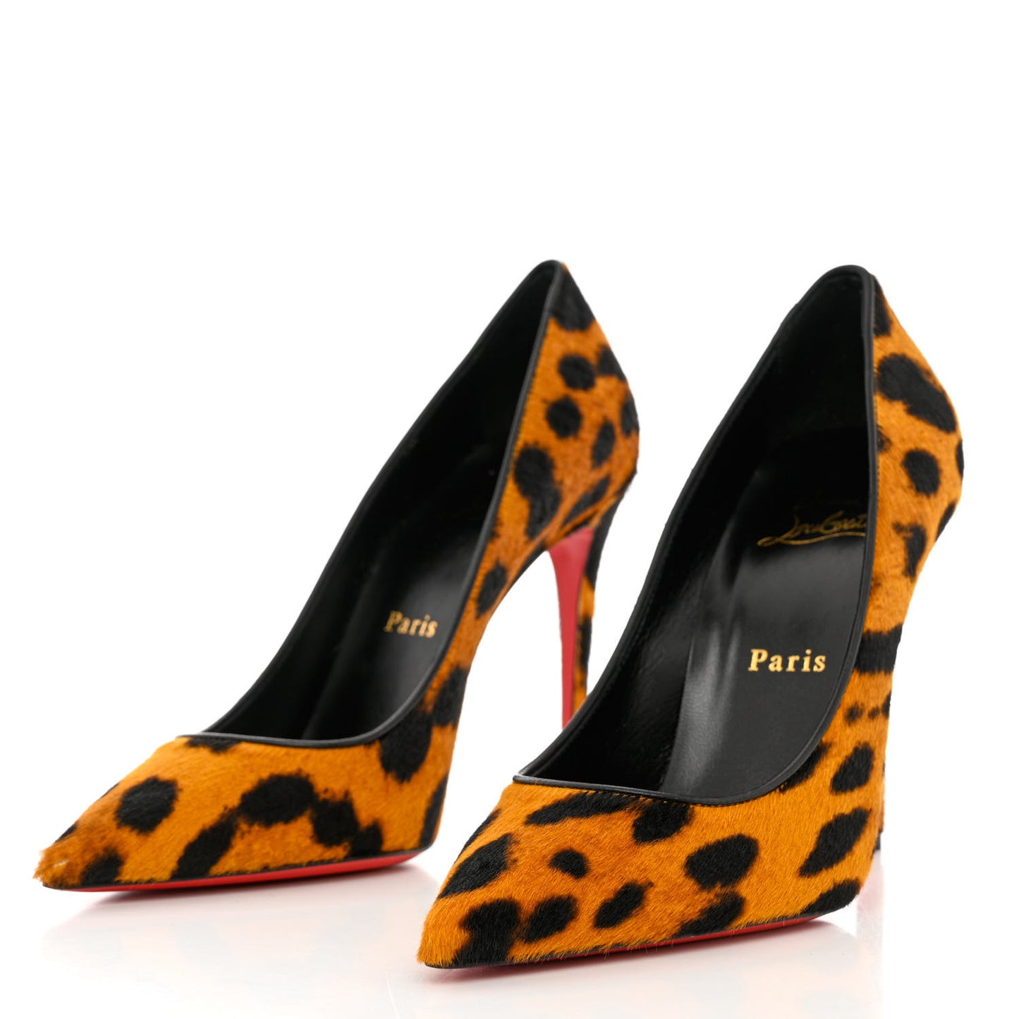 Calf Hair Leopard Kate 100 Pumps 36.5 Spicy