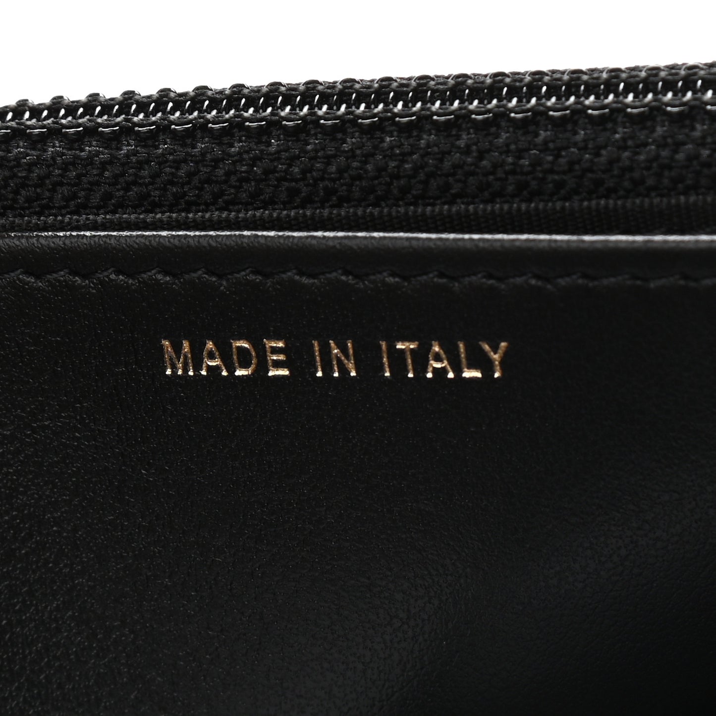 Caviar Quilted Boy Wallet On Chain WOC Black