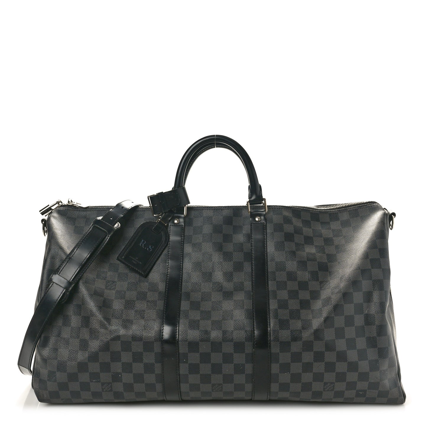 Damier Graphite Keepall Bandouliere 55