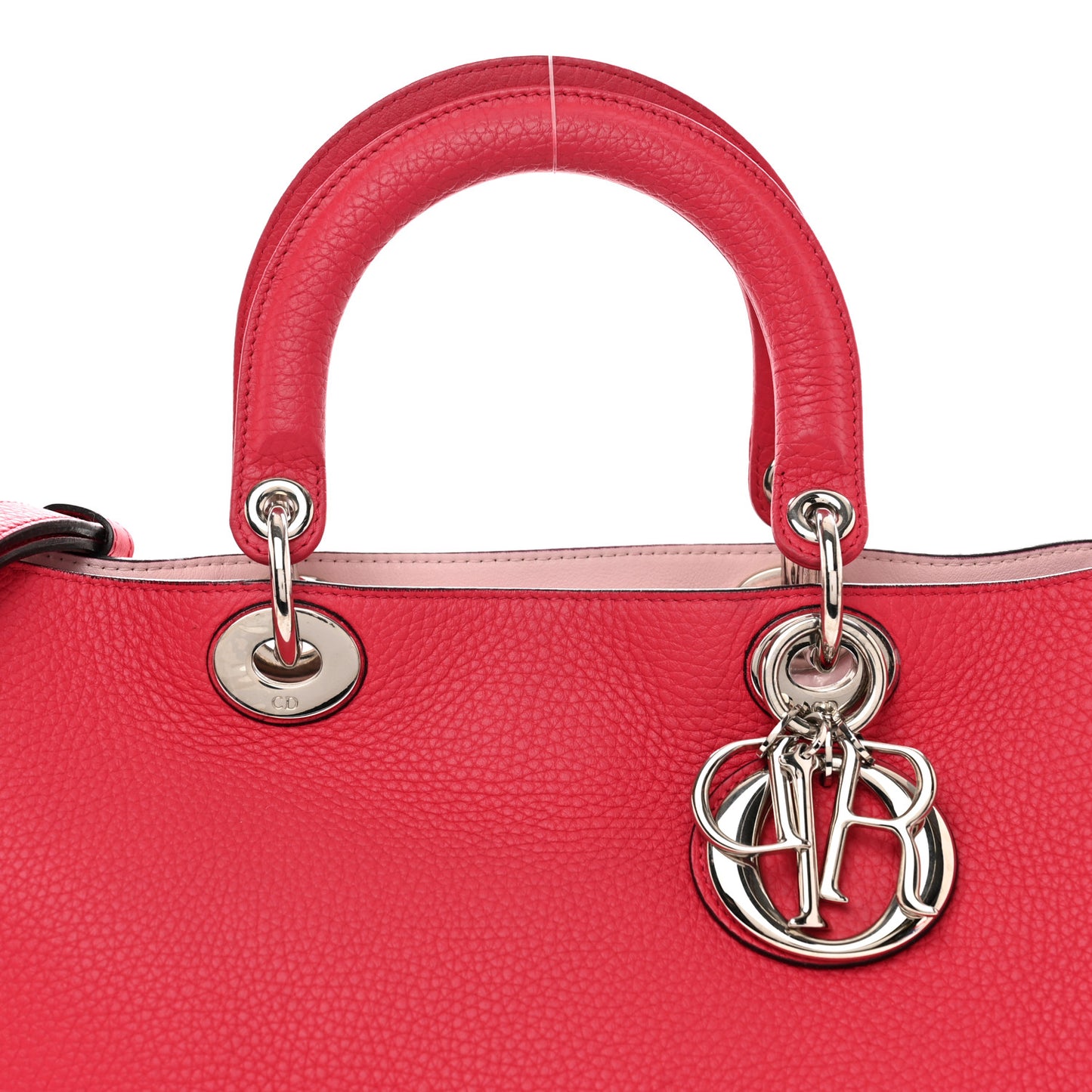 Bullcalf Large Diorissimo Tote Fuchsia