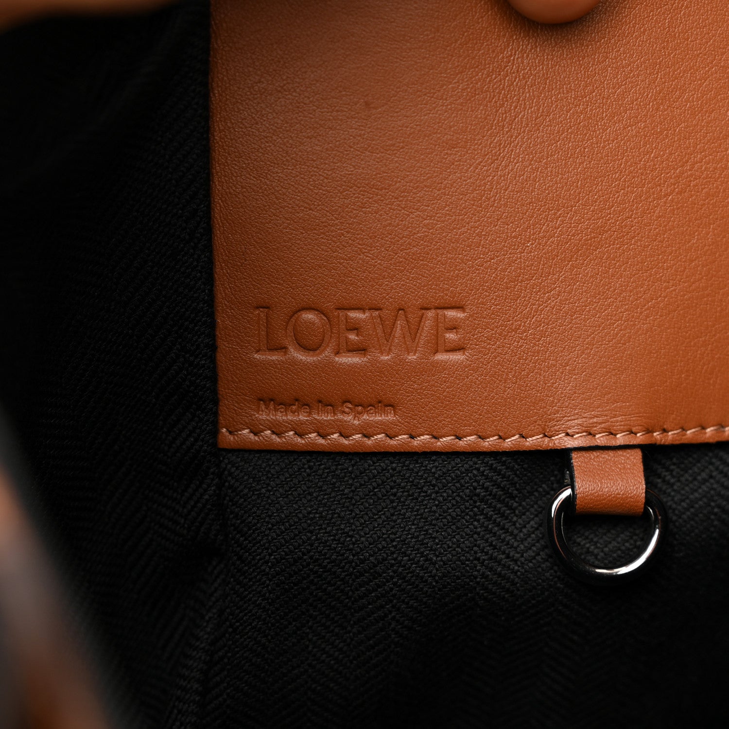 Loewe Calfskin Small Hammock Shoulder Bag Tan 6 of 11
