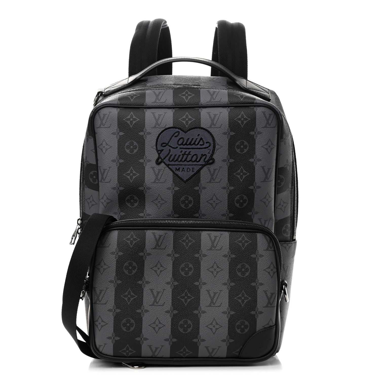 Louis Vuitton X NIGO Monogram Eclipse Stripes LV Heart Modular
