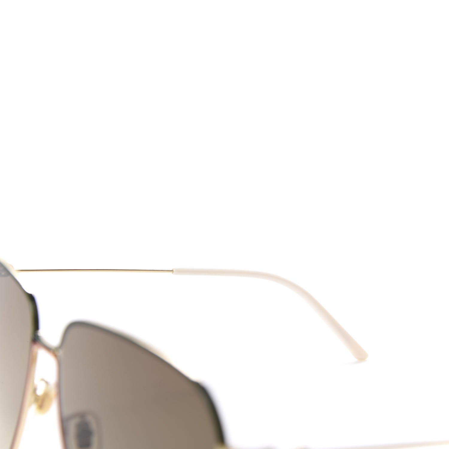 Gucci Web Rectangular Frame Interlocking G Sunglasses GG0394S Green Red 6 of 8