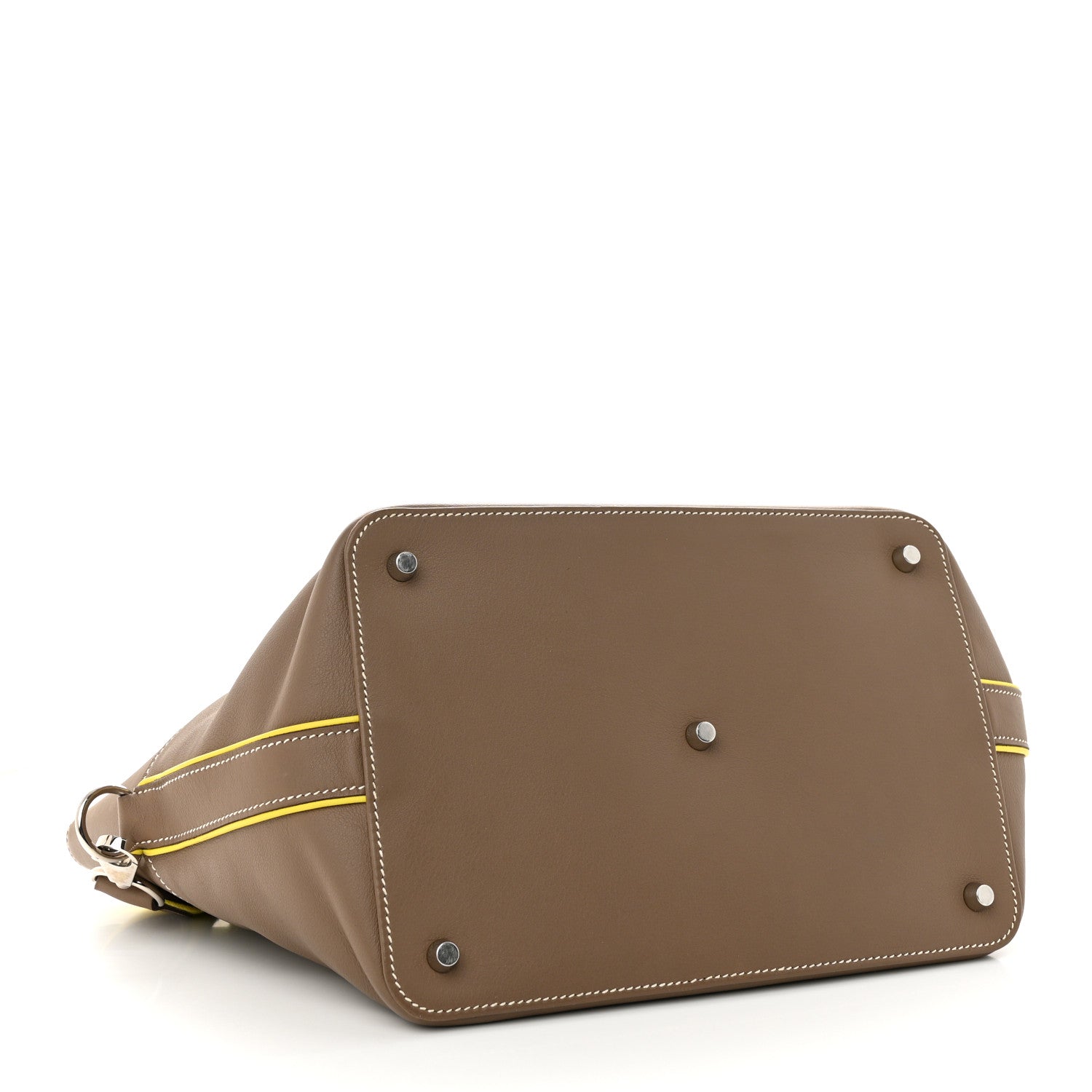 Hermes Swift Verso Toolbox 26 Etoupe Lime 4 of 16