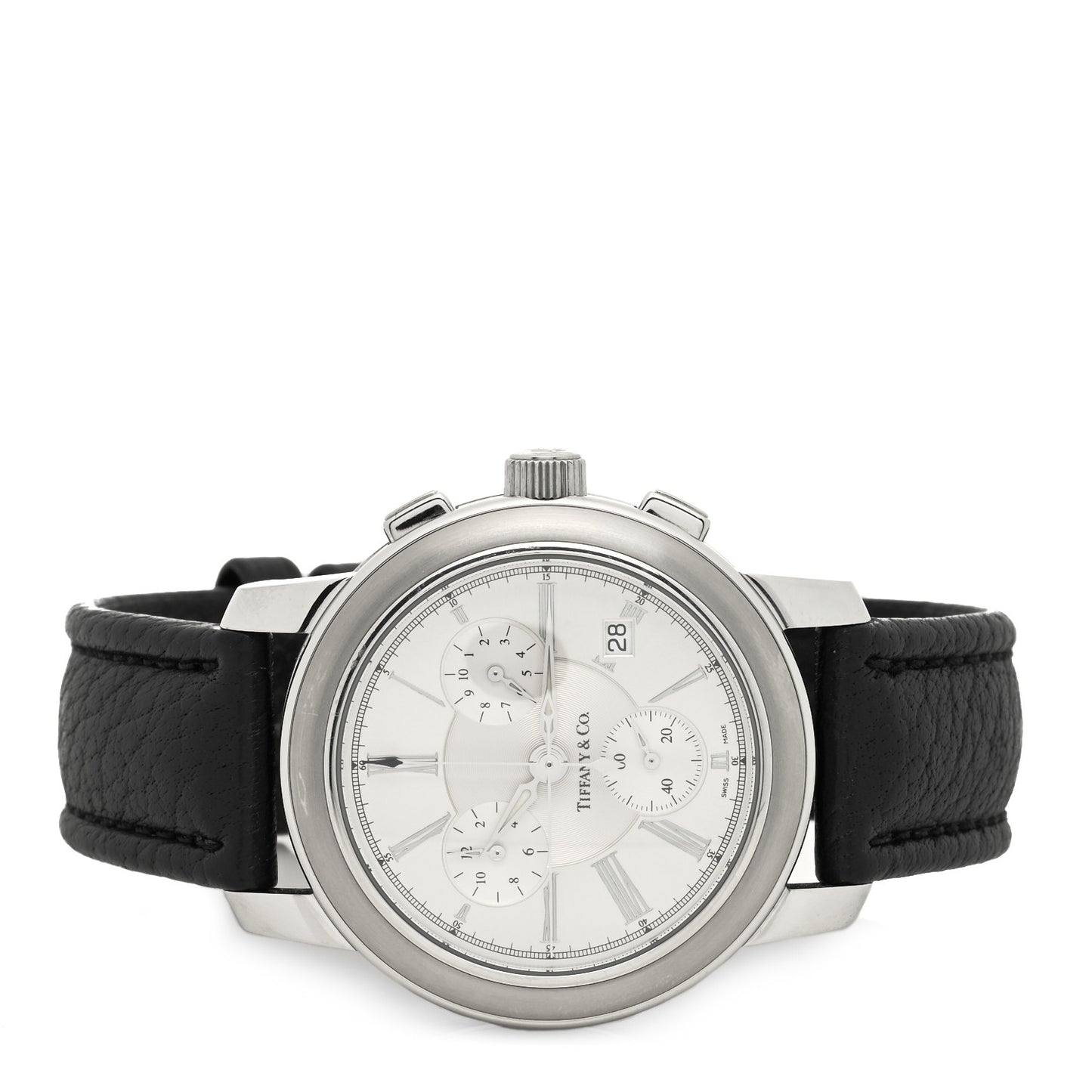 Stainless Steel Alligator 39mm Mark Coupe Chronograph Quartz Watch