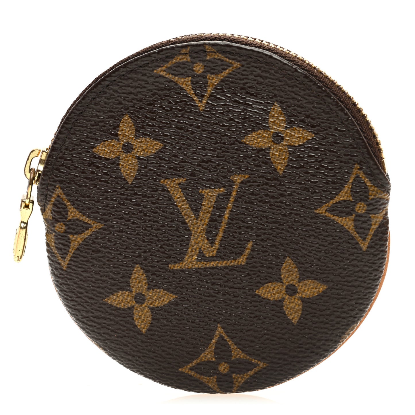 Monogram Round Coin Purse