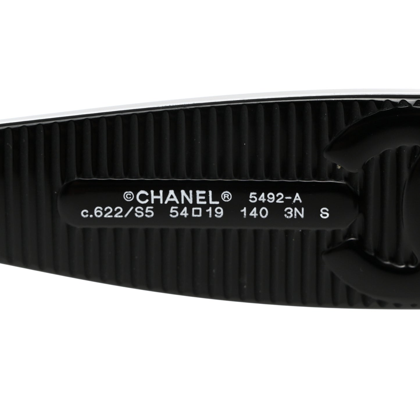 Acetate Butterfly Large CC Sunglasses 5492 Black