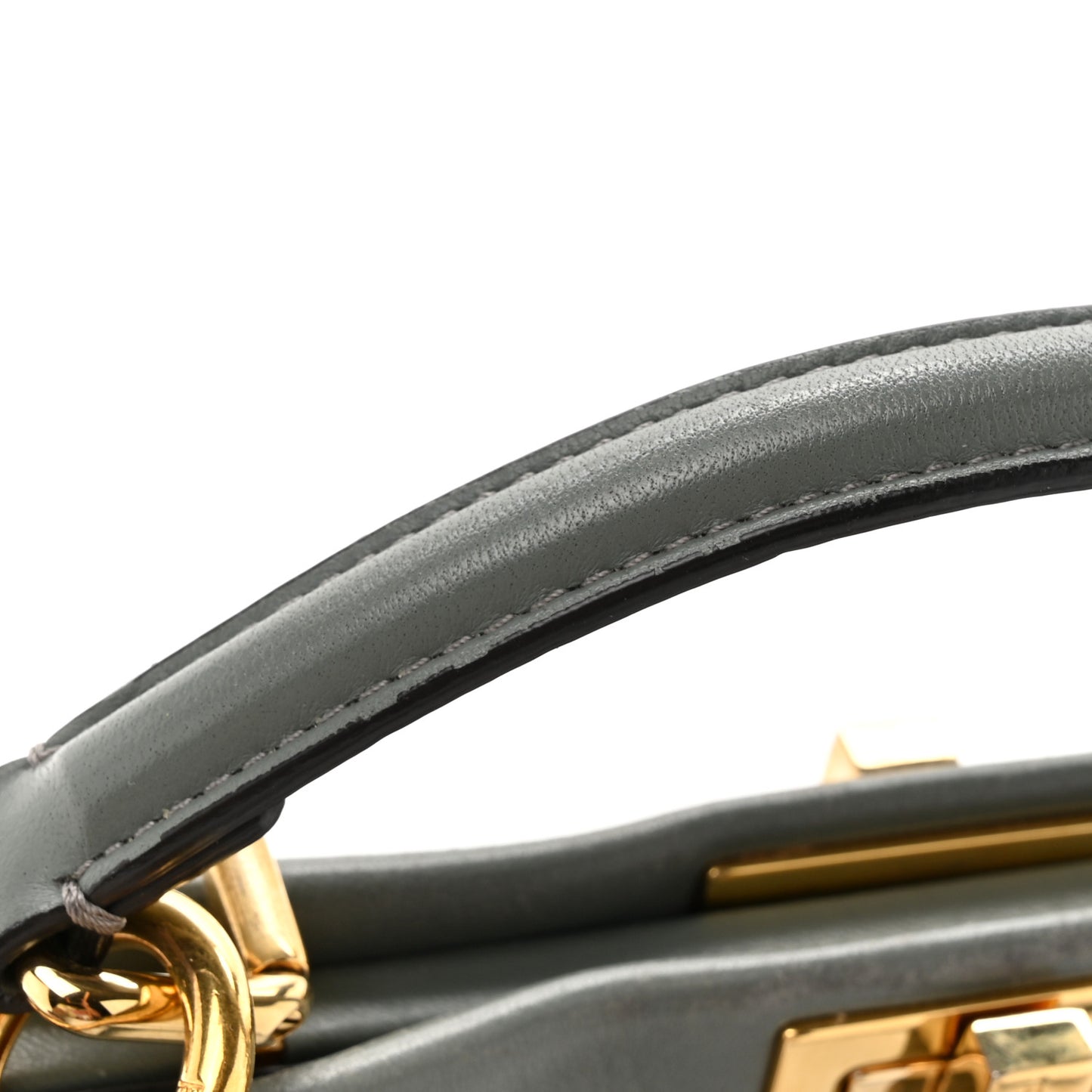 Nappa Mini Peekaboo Iconic Satchel Fumo