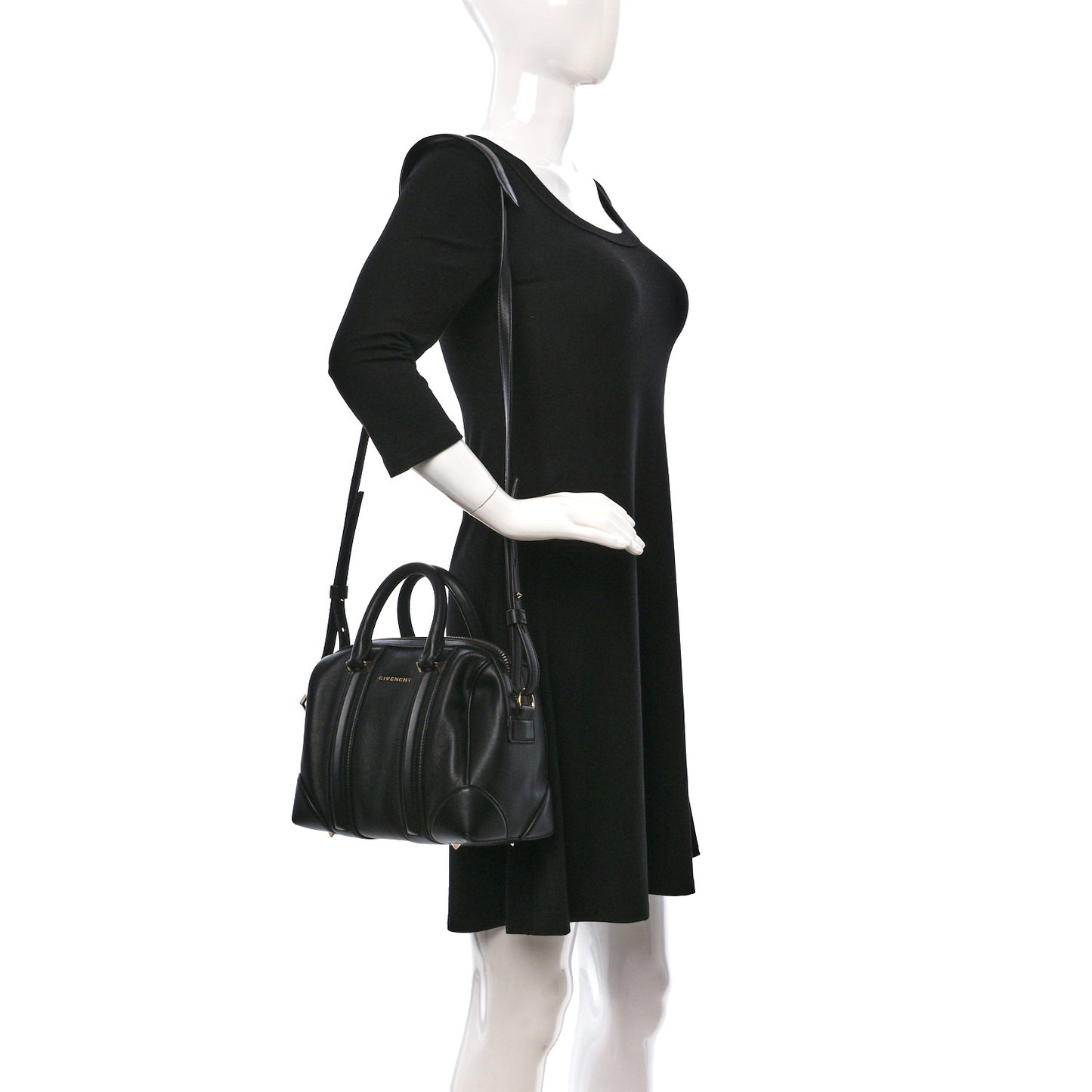 Calfskin Mini Lucrezia Black