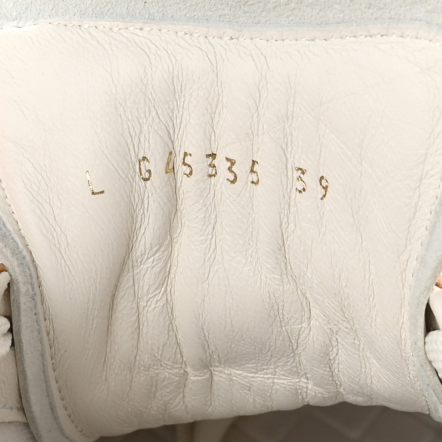 Suede Kidskin Quilted Sneakers 39 Dark Beige