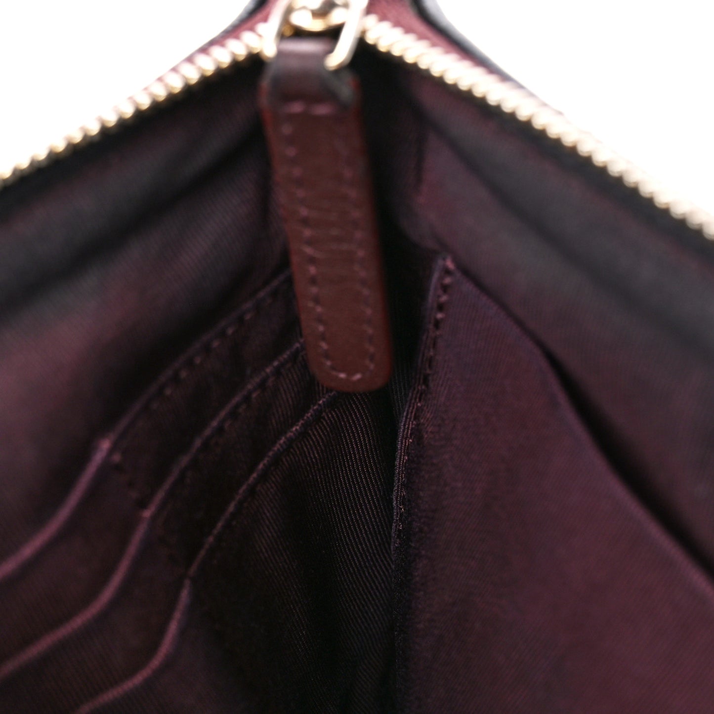 Caviar Quilted Cosmetic Case Black