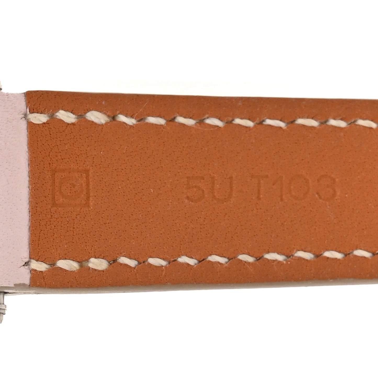 Swift 21mm Heure H Hour Watch Strap Rose Dragee