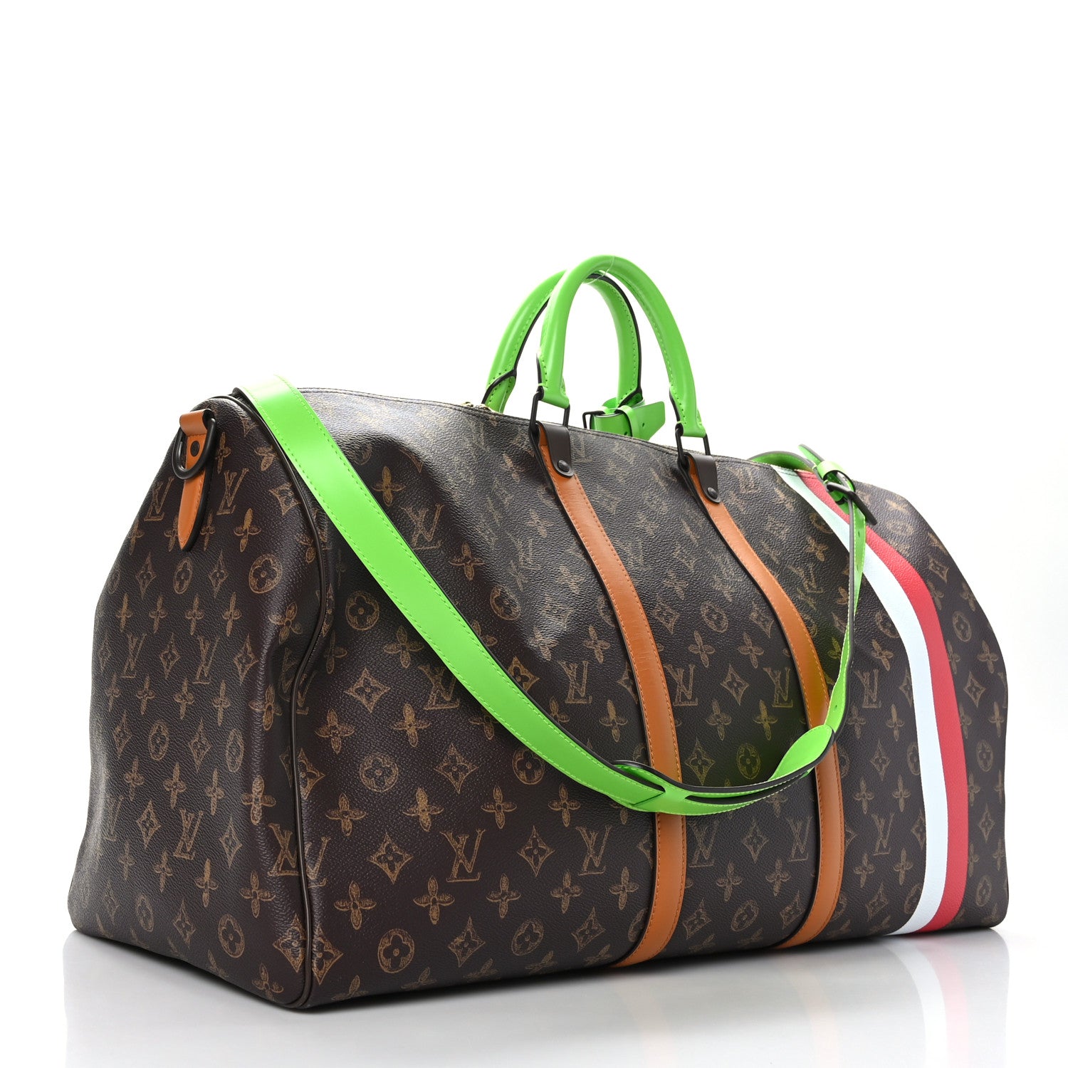 Louis Vuitton Monogram L’Œi N°7 Keepall Bandouliere 55 2 of 11