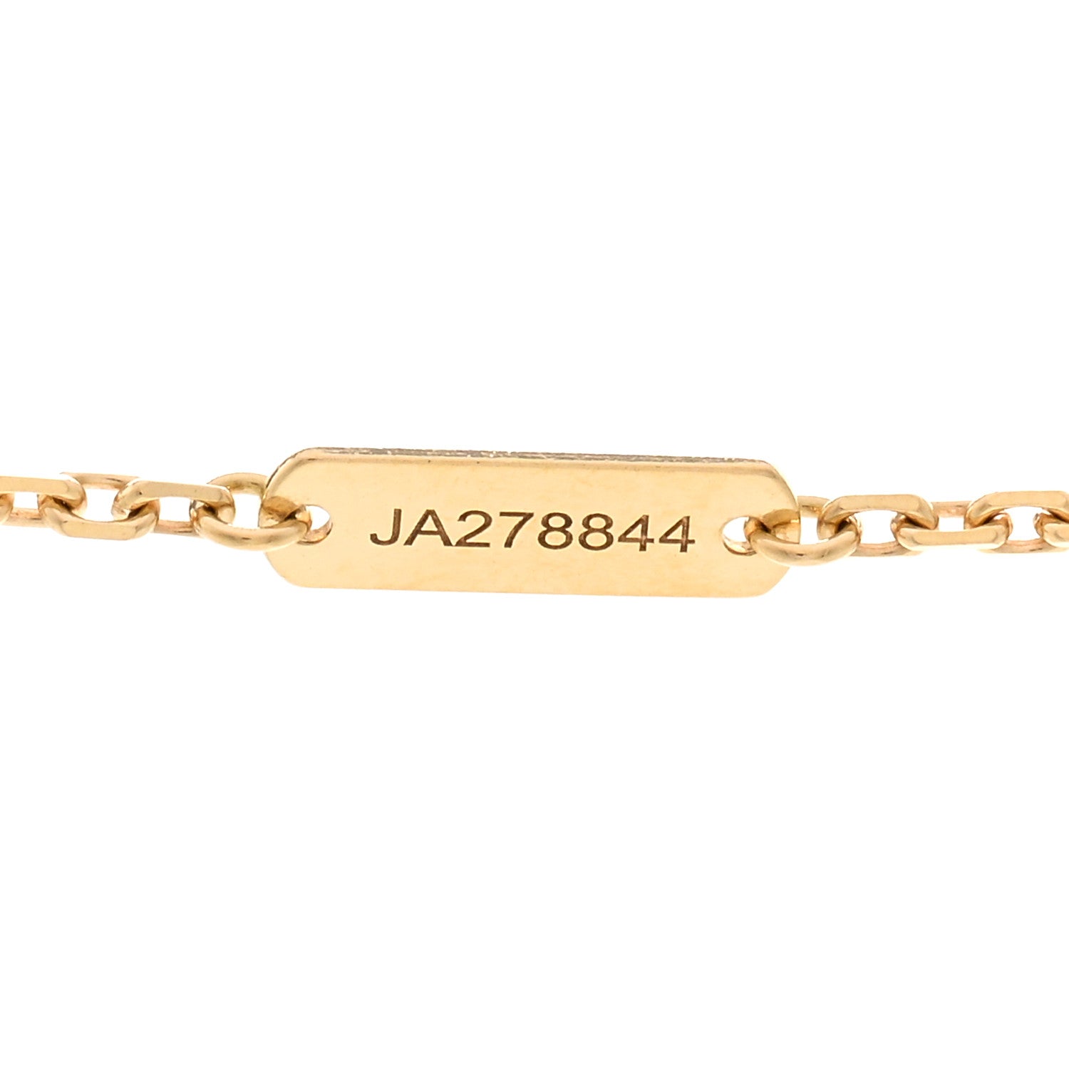 Van Cleef & Arpels 18K Yellow Gold Diamond Large Frivole Pendant Necklace 5 of 5