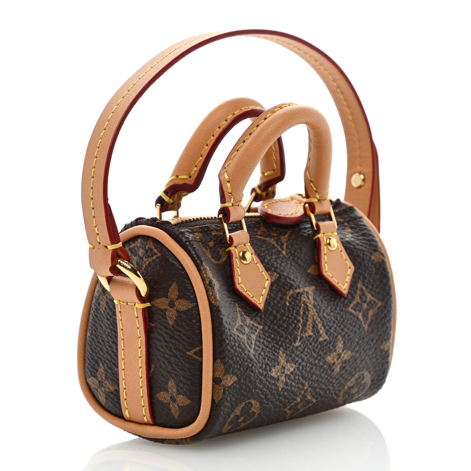 Louis Vuitton Monogram Micro Speedy Bag Charm 3 of 6