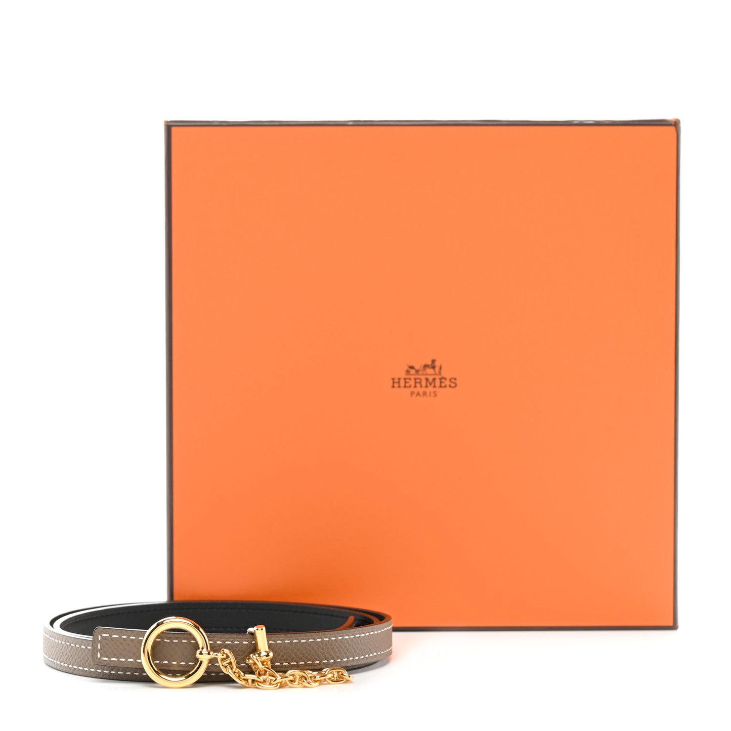 Swift Epsom Carrousel 13mm Belt 75 30 Black Etoupe