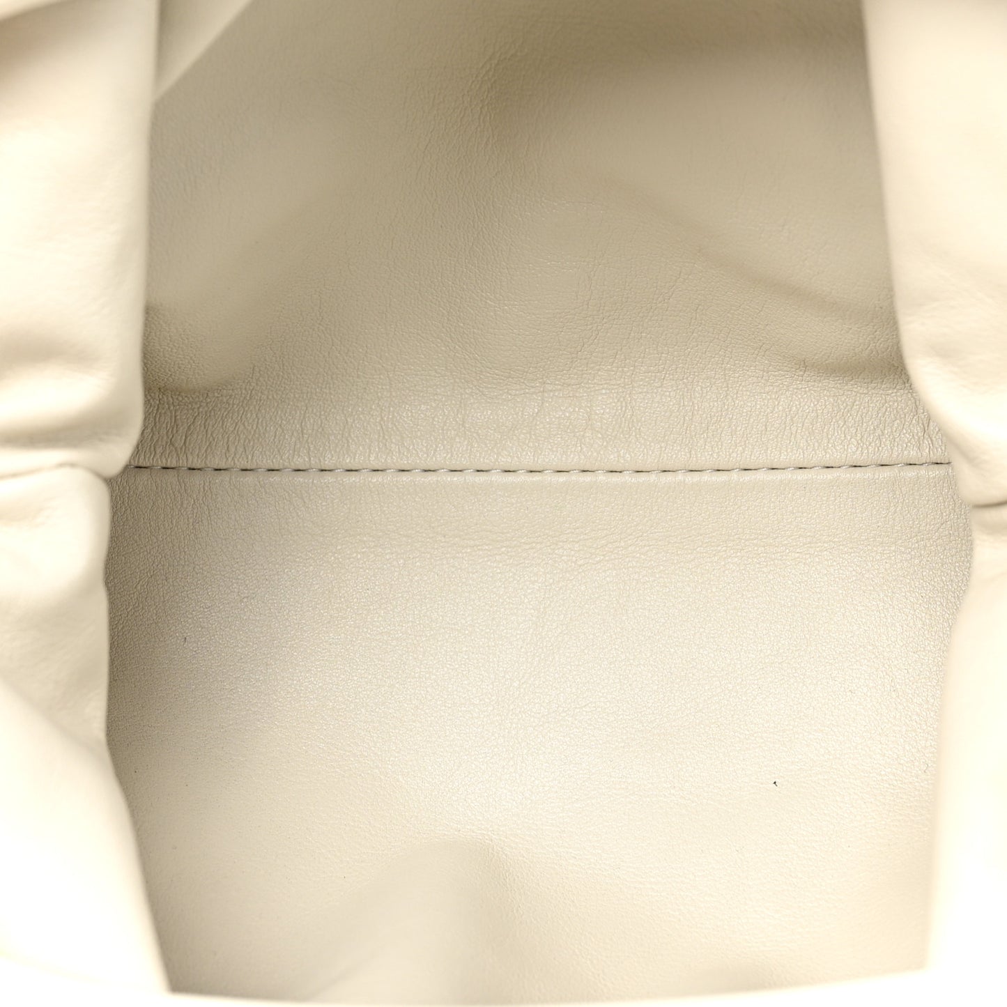 Butter Calfskin The Mini Pouch Chalk