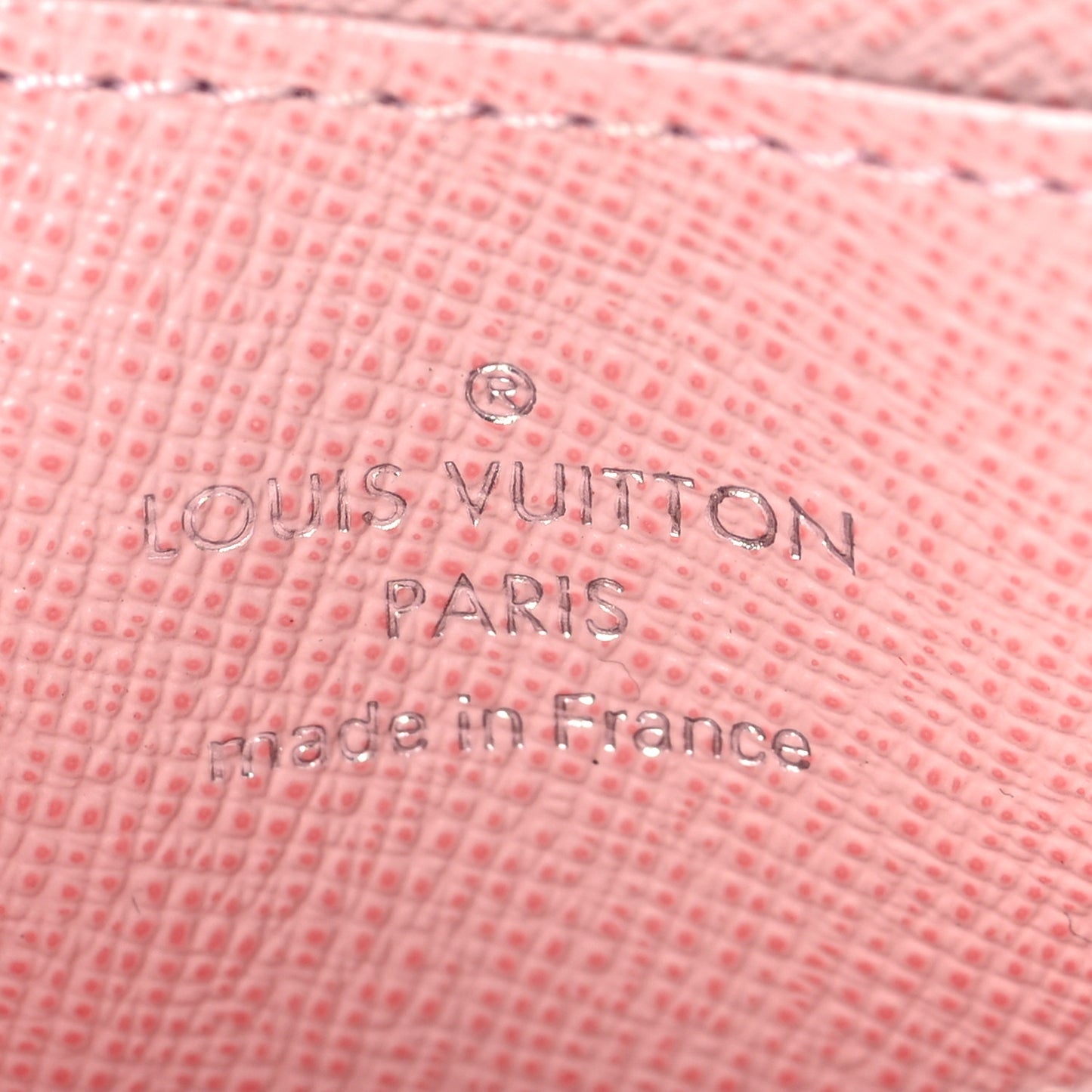 Epi Zippy Coin Purse Rose Ballerine