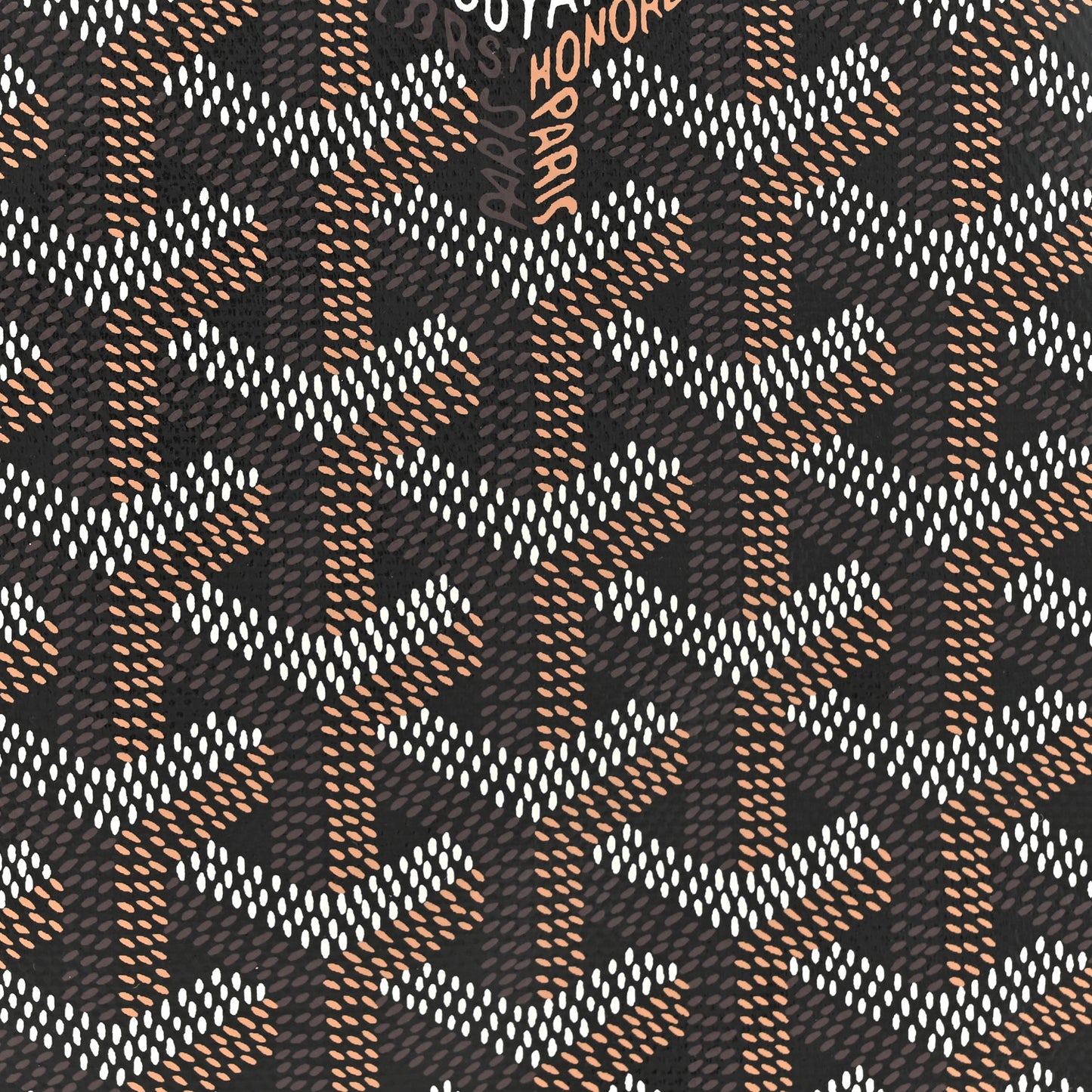 Goyardine Reversible Mini Anjou Black