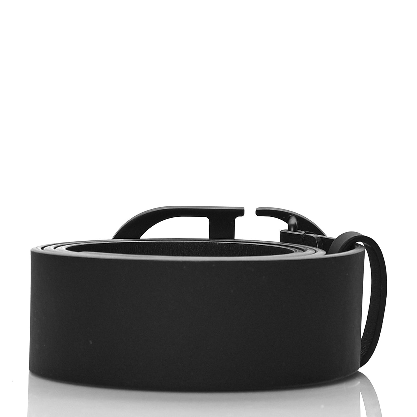 Ultra Matte Calfskin 35mm Montaigne Belt 80 Black