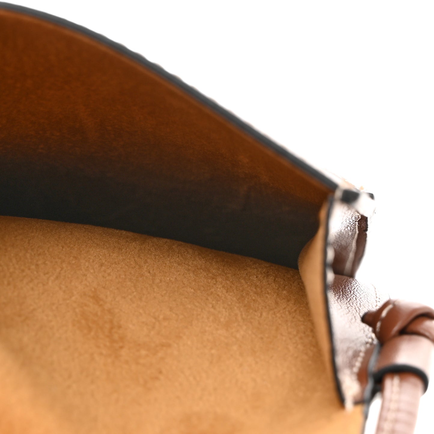 Smooth Calfskin Sunglasses Pouch Tan