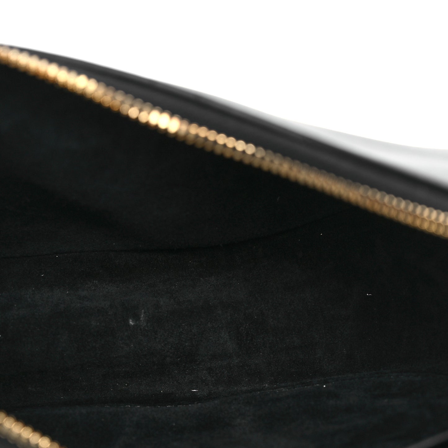 Smooth Calfskin Medium Strap Ava Triomphe Shoulder Bag Black