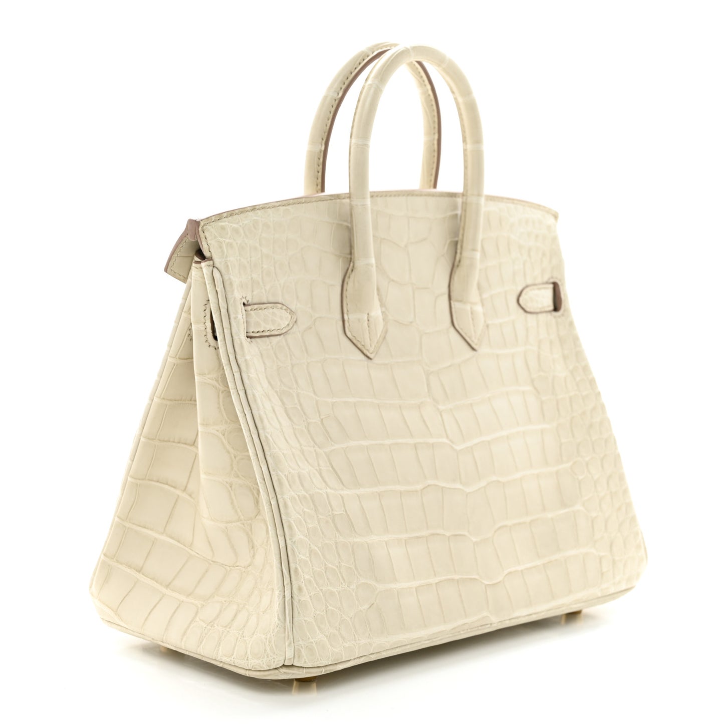 Matte Alligator Birkin 25 Beton