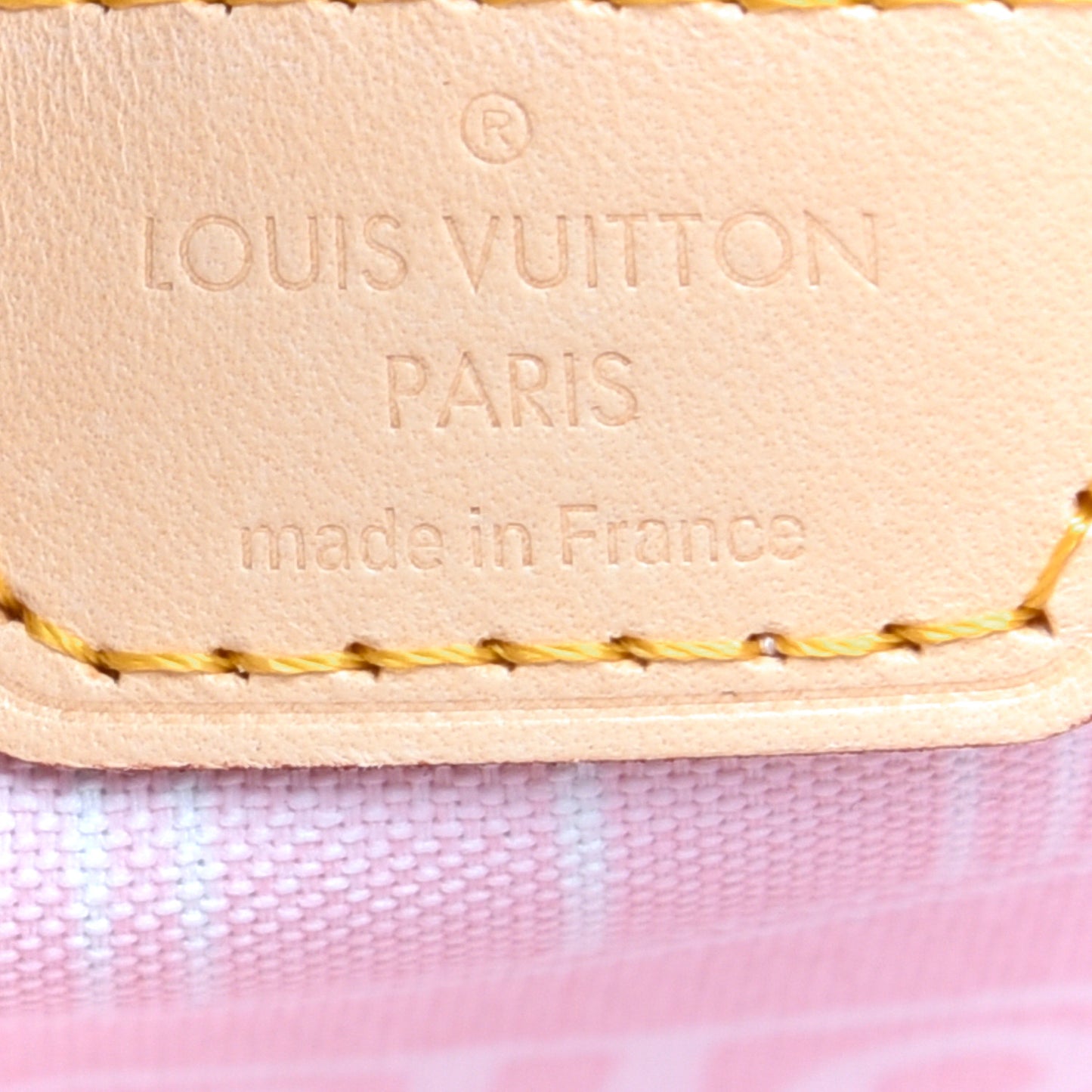 Monogram Giant By The Pool Neverfull MM Light Pink